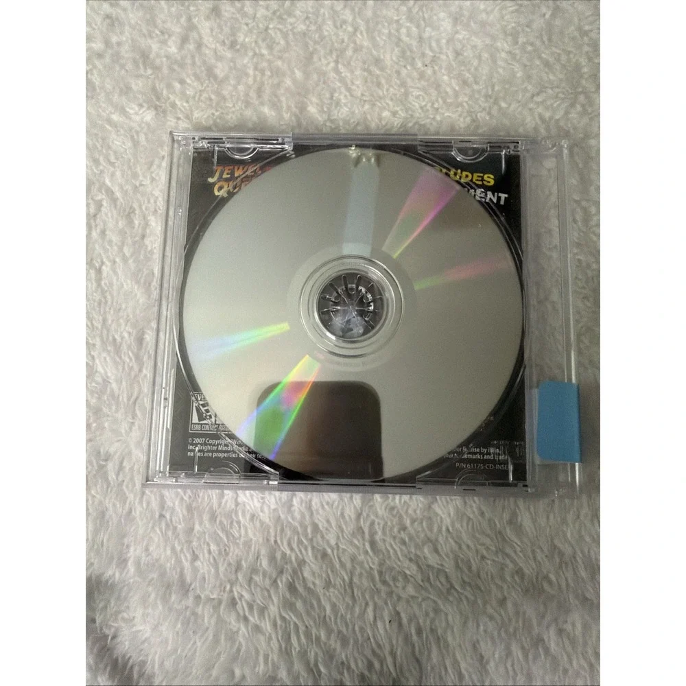Jewel Quest II PC CD ROM iWin Gem Matching Vtg Sodtware Game Computer